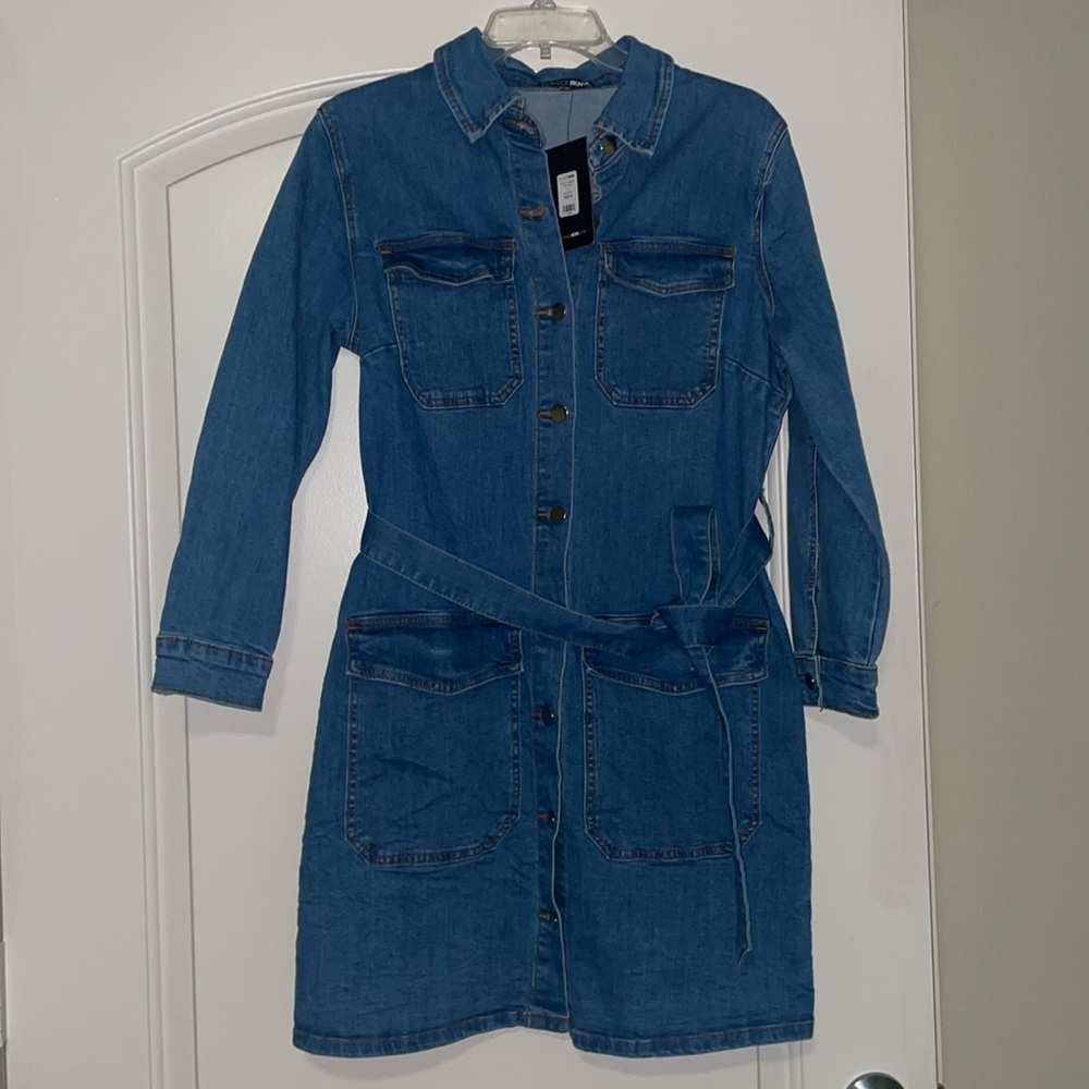 New Denim Mini Dress